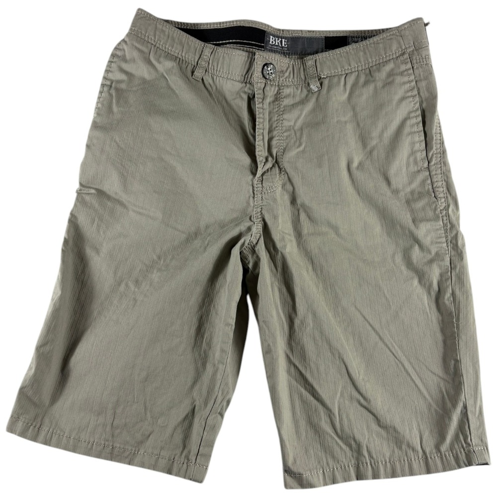 Buckle BKE Mercury Standard Fit Chino Shorts Men 32 Elephant Skin Cotton Stretch